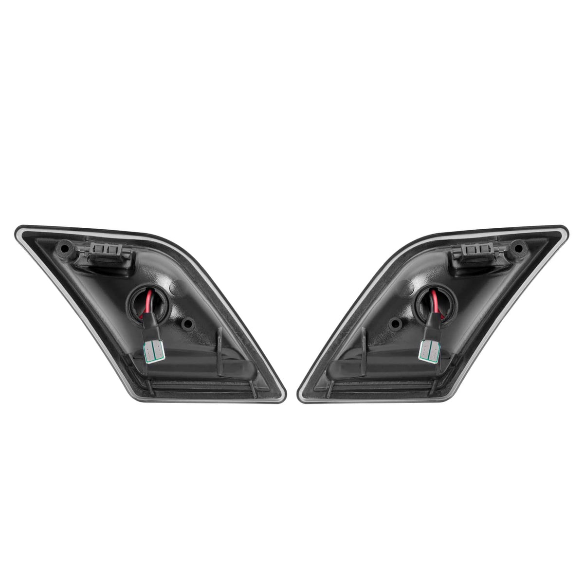 Solid Spare LED Smoke Side Marker Corner Lights For Mercedes-Benz C300/C350/C63 AMG 08-11