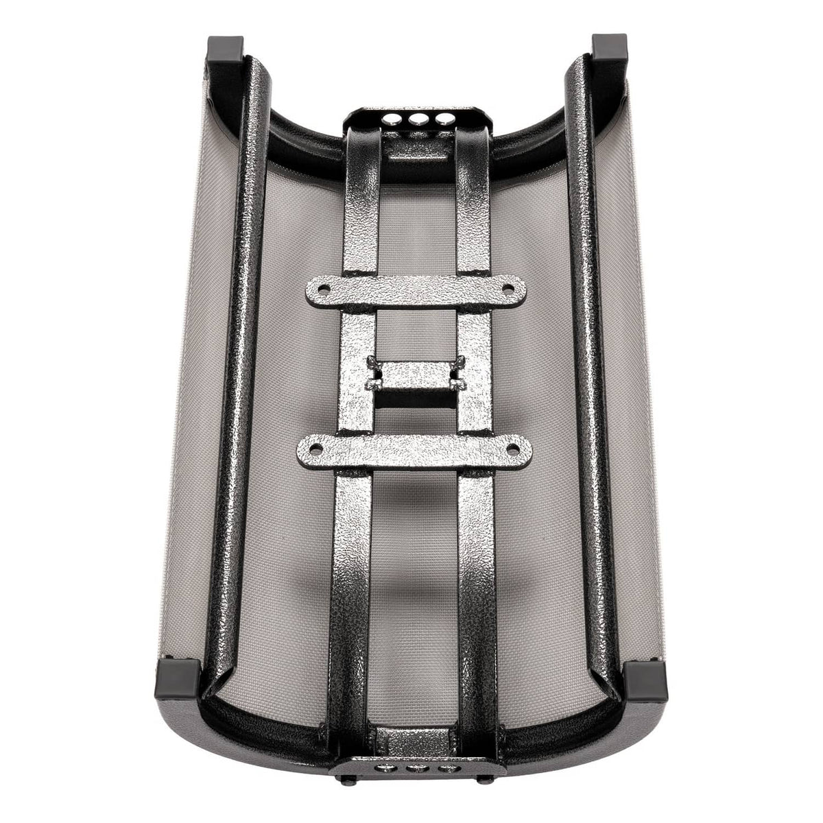Solidspare Universal Boat Seat Horse Seat Palma For B300 Aluminum Black Frame Gray Mesh