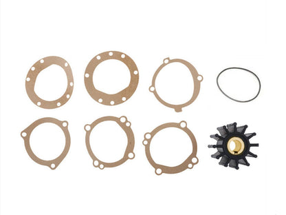 Solid Spare Raw Sea Water Pump Impeller Kit For Sherwood 10615K VOLVO 835874 Oberdorfer 8922