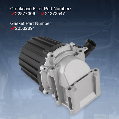 Solidspare Crankcase Ventilation Separator 21373547 W/ Gasket 20532891 For VOLVO D13 NEW