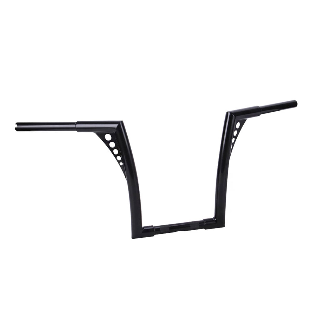Solidspare For Harley FLST FXST 883 1200 XL Black 14" Handlebar Ape Hangers Bar 1.25'' Fat