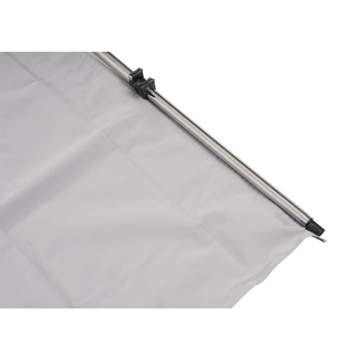 Solidspare Gray Boat Sun Shade 304 Stainless Steel+Fabric Canopy For Universal Boat