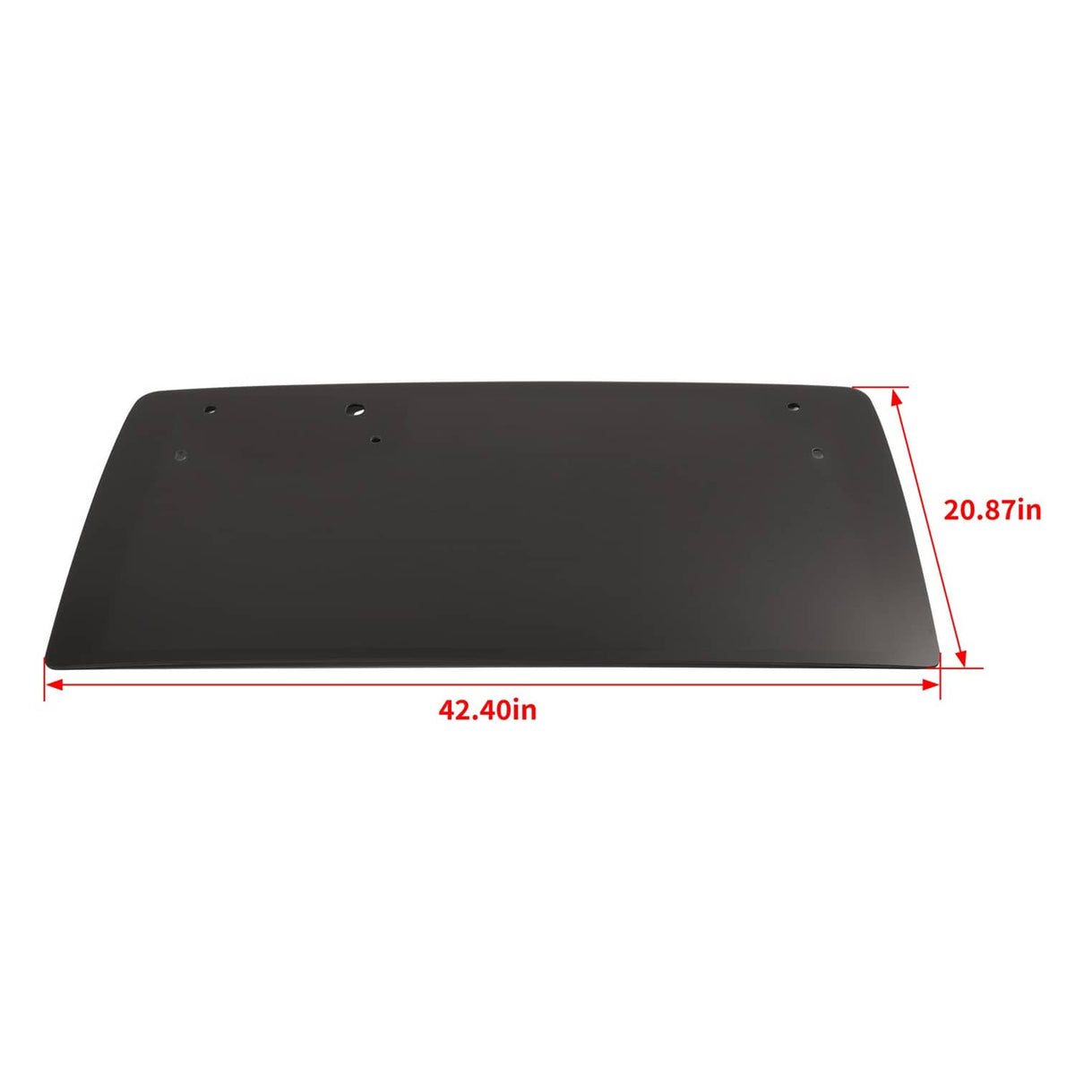 Solid Spare Fits Jeep Wrangler 2&4 Door 2007-10 Rear Back Heated Window Tempered Glass Dark