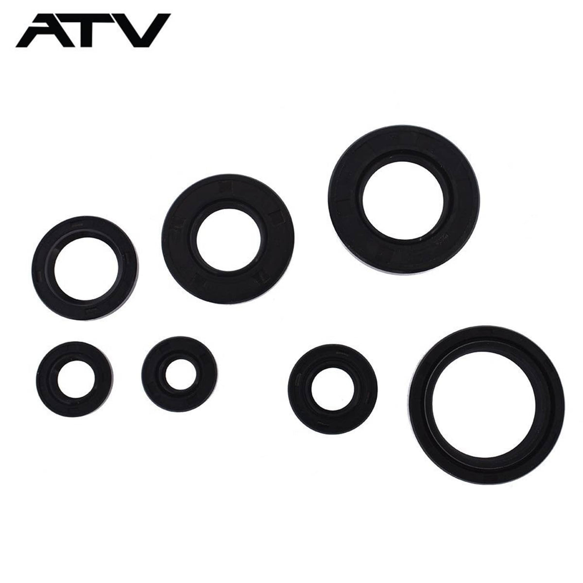 Solidspare new For Yamaha Blaster 200 YFS200 1988-06  Engine Crank 7 Piece Oil Seal Set Kit