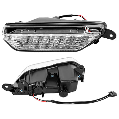 Solid Spare Pair Fog Daytime Running Light Lamp Clear For Infiniti QX50 2016 2017 LH+RH