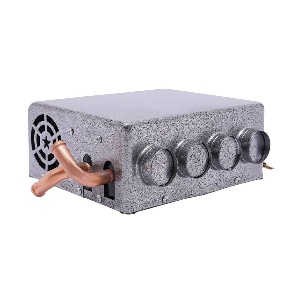 Solidspare Universal 12 VOLT Underdash Heater Heat w/ Speed Switch for Car or Truck 4 port