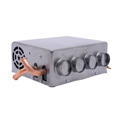 Solidspare Universal 12 VOLT Underdash Heater Heat w/ Speed Switch for Car or Truck 4 port