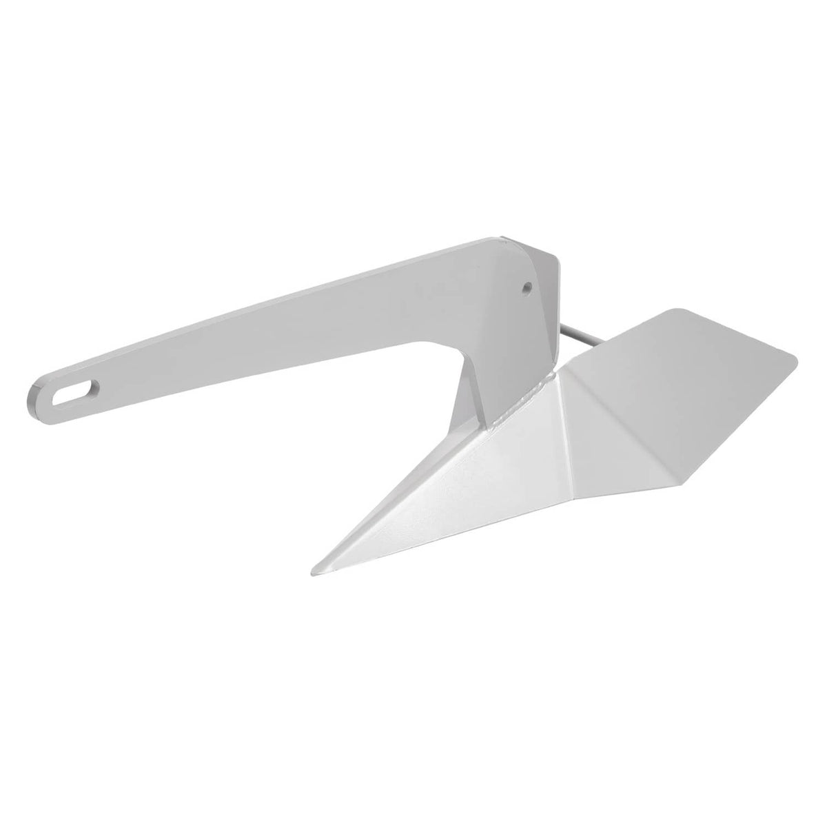 Solidspare Boat Triangular Anchor 35lbs Delta Style Wing Anchor Heavy Duty Steel Anchor