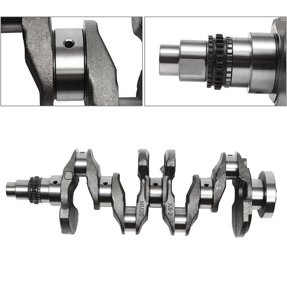 Solidspare Alloy Steel Engine Crankshaft For 2017-2020 Hyundai Elantra 2.0L 23110-2E501