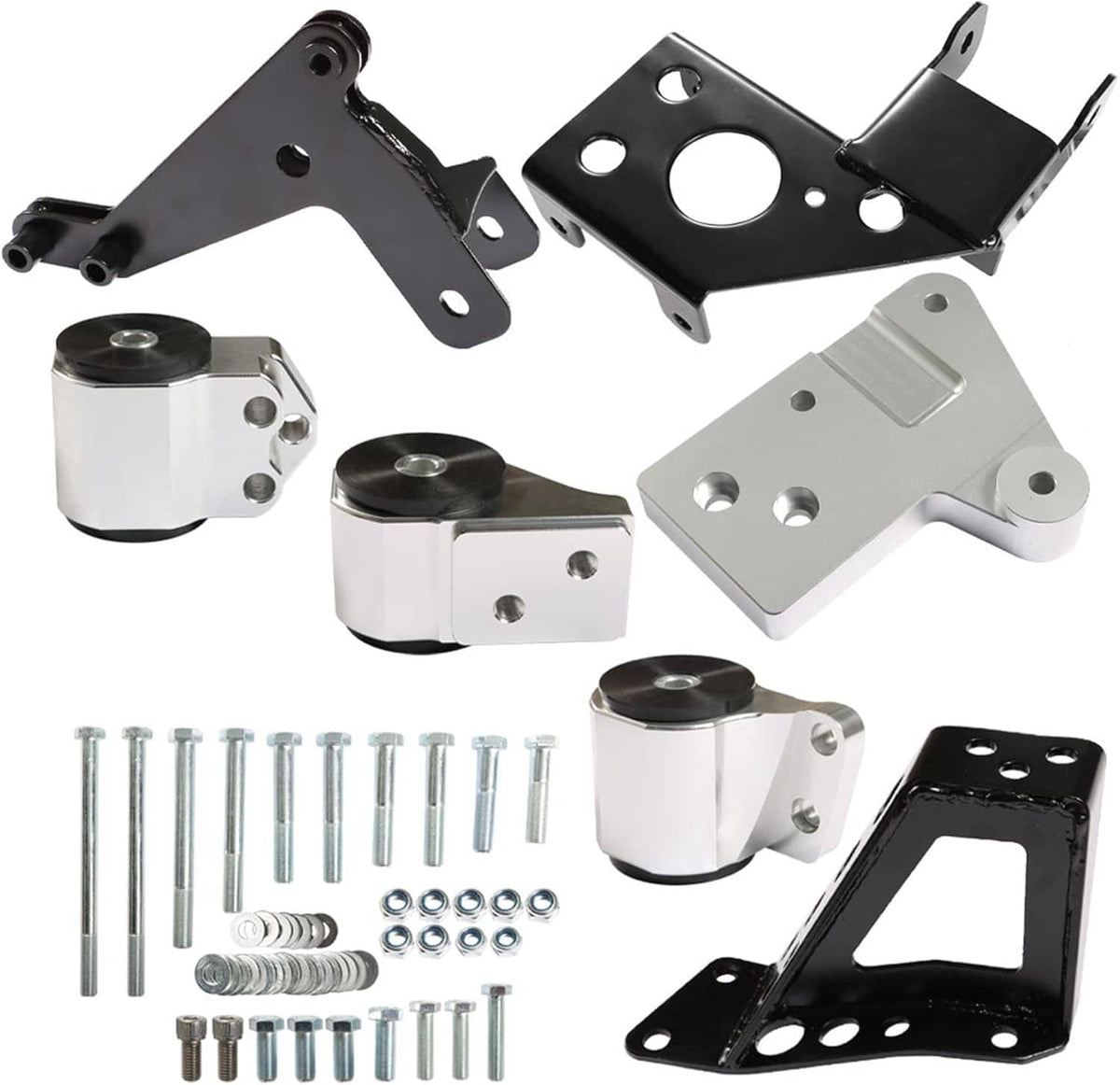 Solidspare Engine Mount Bracket for Honda Civic 92-95 EG K-Swap K20 K24 K-Series DC2 EG6 DC