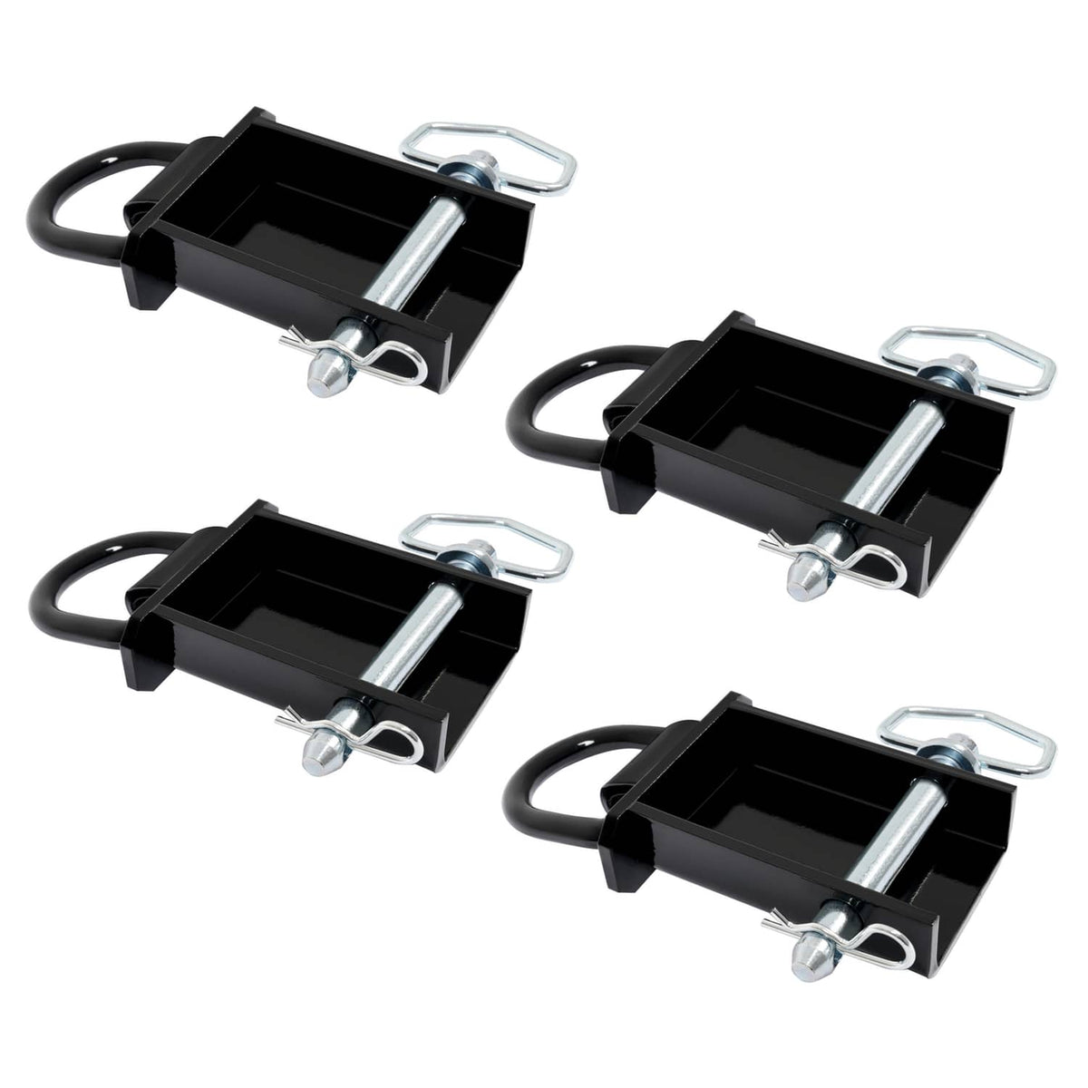 Solidspare For Utility Trailers Stake Pocket D Rings 4pcs 12000lbs Heavy Duty Removable