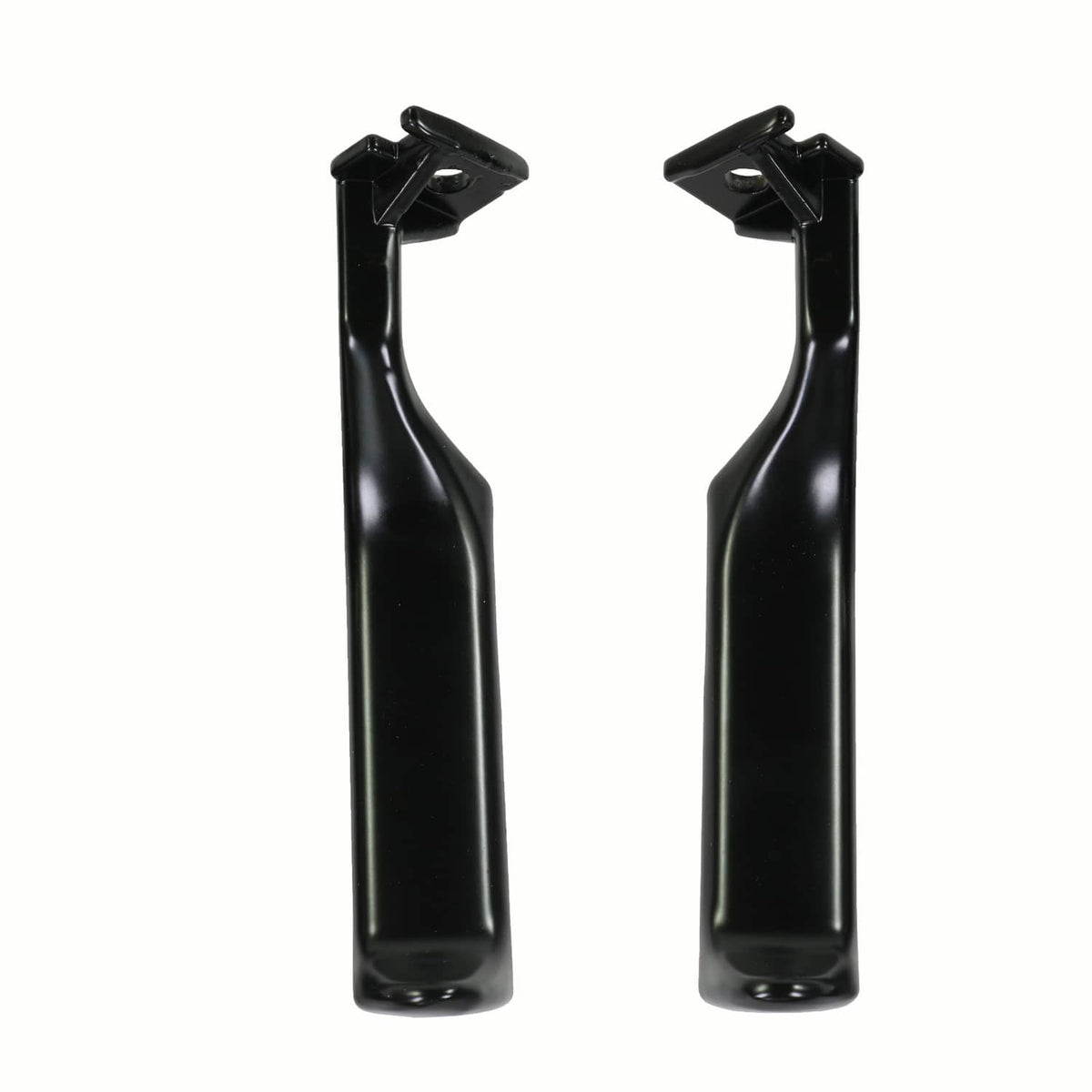 Solidspare Set(2) Metal Inside Door Handles LH&RH For 87-96 Ford F150 F250 F350 Truck Black