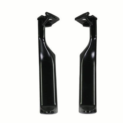 Solidspare Set(2) Metal Inside Door Handles LH&RH For 87-96 Ford F150 F250 F350 Truck Black