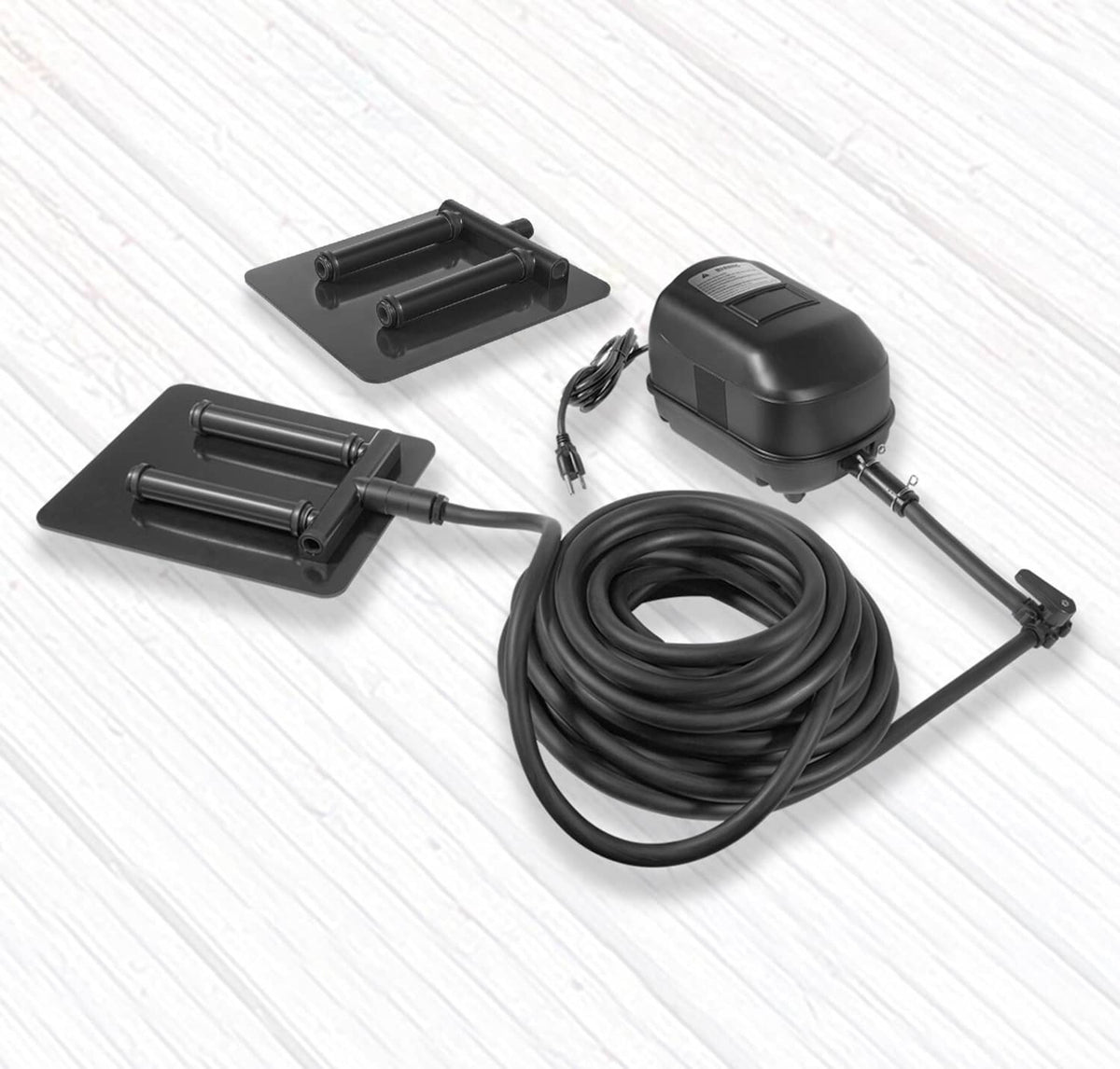 Solidspare Complete Pond Aeration Kit Fits Water Gardens & Koi Ponds 8,000-16,000 Gallons