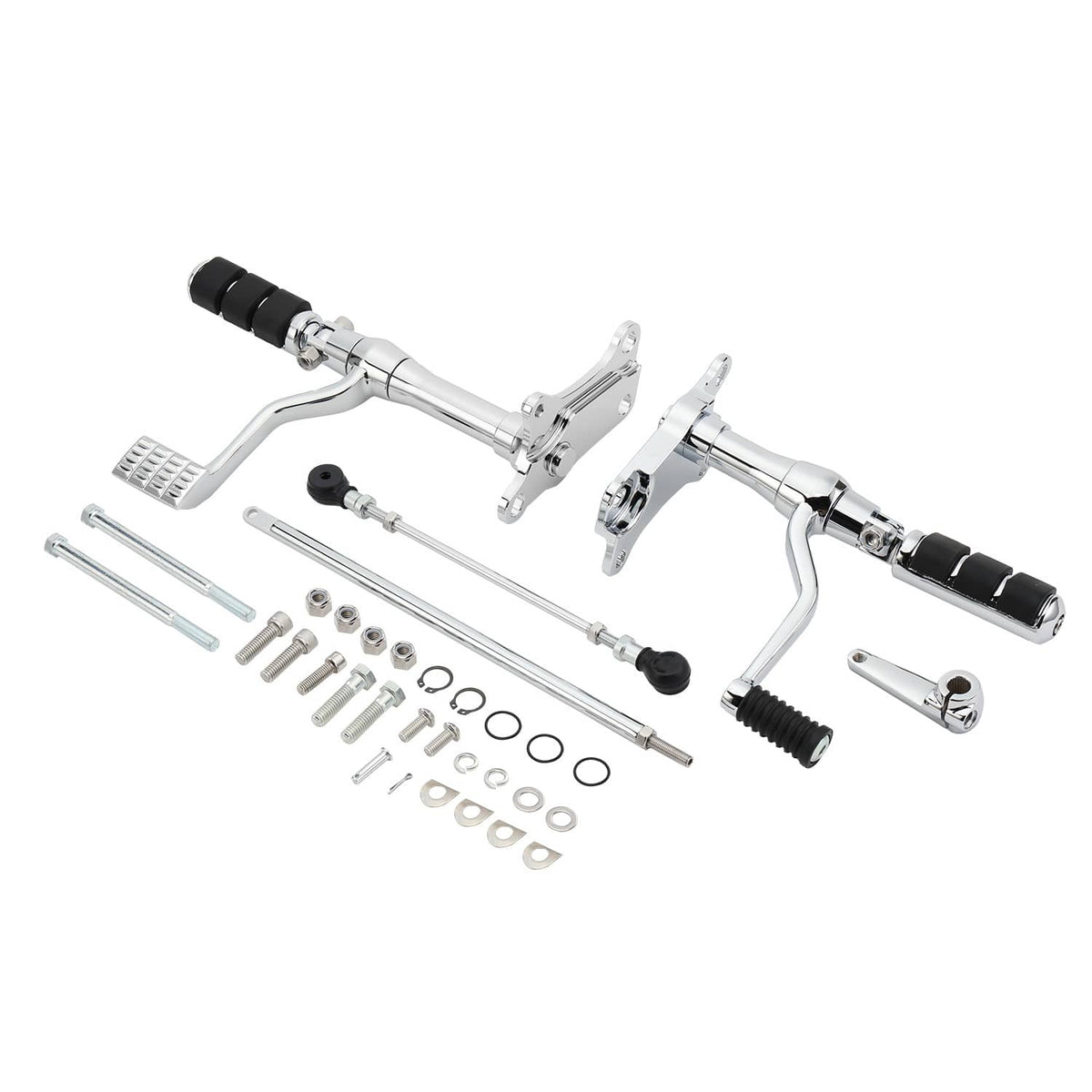 Solidspare For 91-03 Harley Sportster Forward Controls Complete Kit Pegs Levers & Linkages