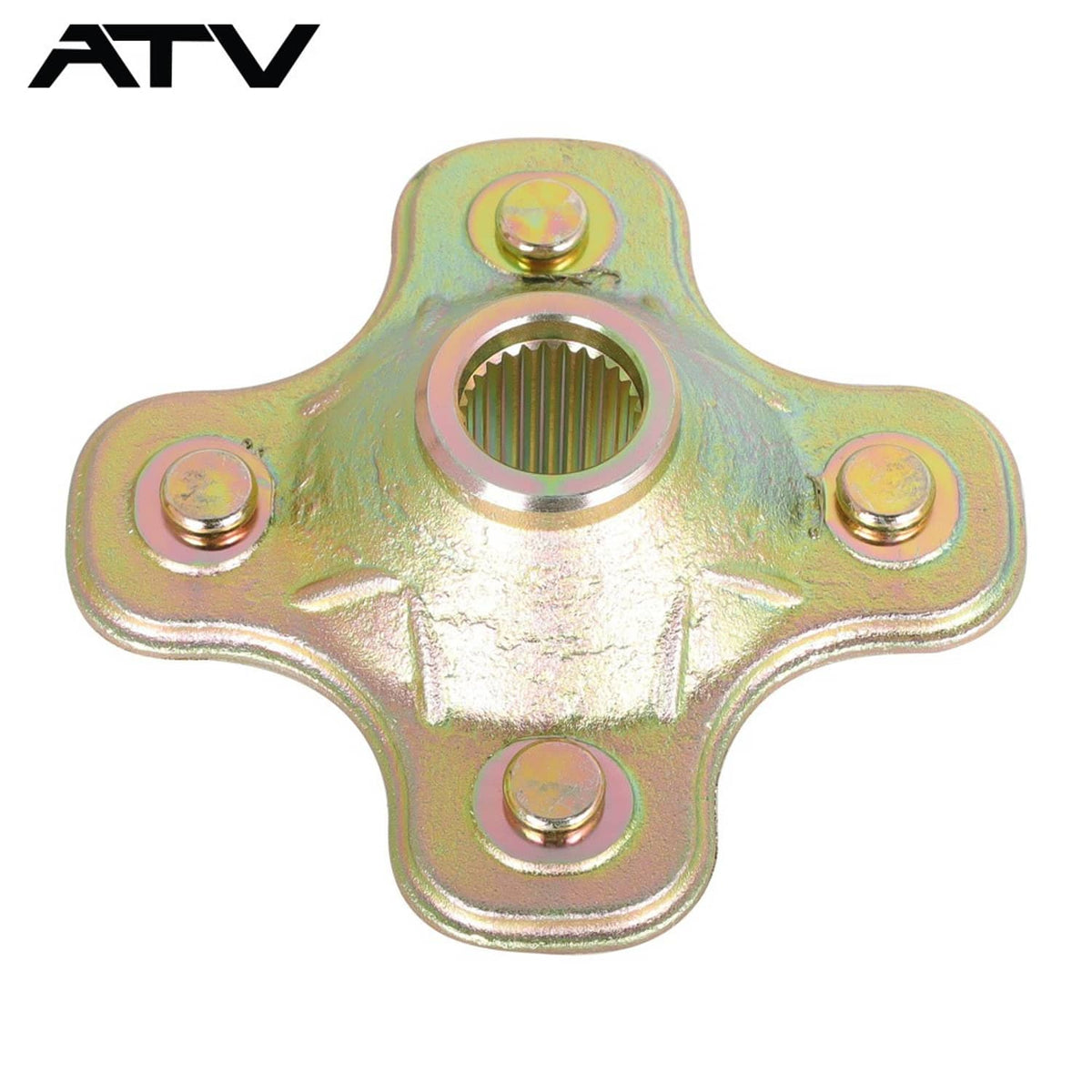 Solidspare Rear Wheel Axle Hub for Yamaha Kodiak 400 YFM400FW Fa YFM400A 2X4 1993-2002