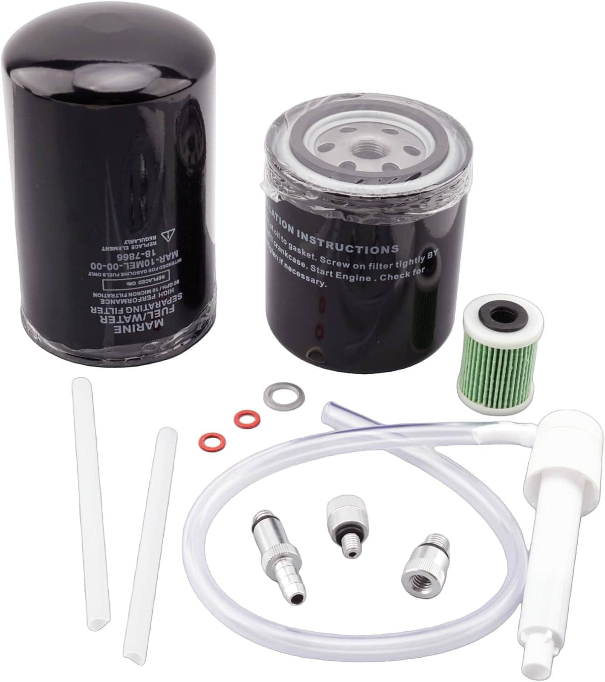 Solid Spare N26-13440 Oil filter & 6P3-24563 Fuel filter Kit Yamaha 200 225 250 300 350 HP