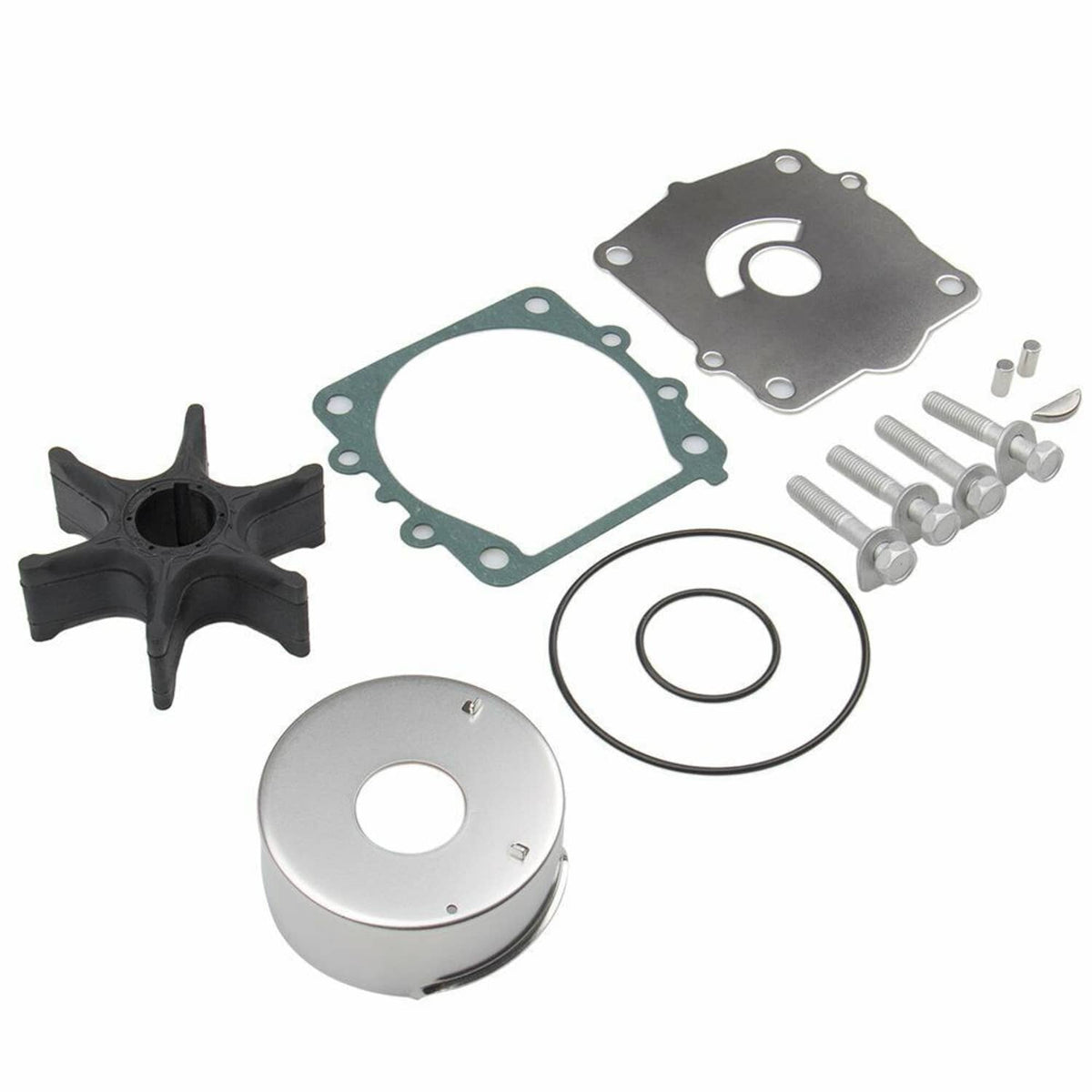Solid Spare Water Pump Impeller Kit 68V-W0078-00 For Yamaha 4-Str F 75 90 115 HP Outboard