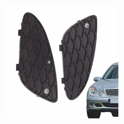 Solid Spare Pair Front Bumper Lower Cover Grille Left& Right for Mercedes W211 E-class E320