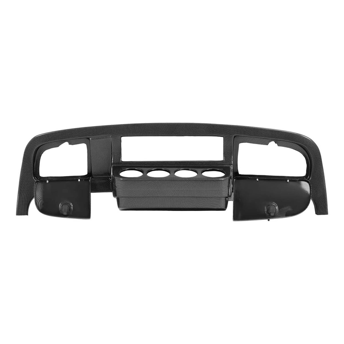 Solidspare Carbon Fiber Style Dashboard Dash Cover For EZGO Freedom TXT S4/L4/S6/L6 2014-Up