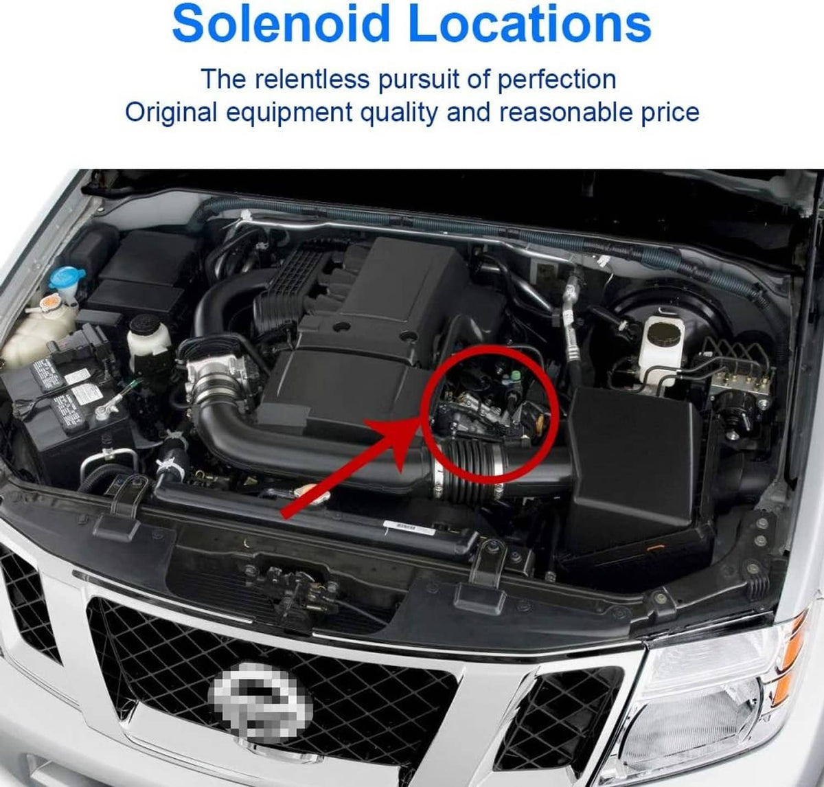 Solidspare VVT Valve Engine Variable Timing Solenoid Left & Right Set For Nissan Infiniti