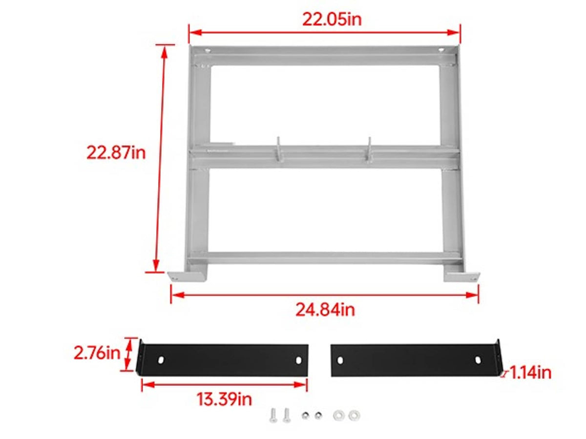 Solidspare For EZGO TXT / MEDALIST 1994-2013 GOLF CART Aluminum 36V  BATTERY TRAY