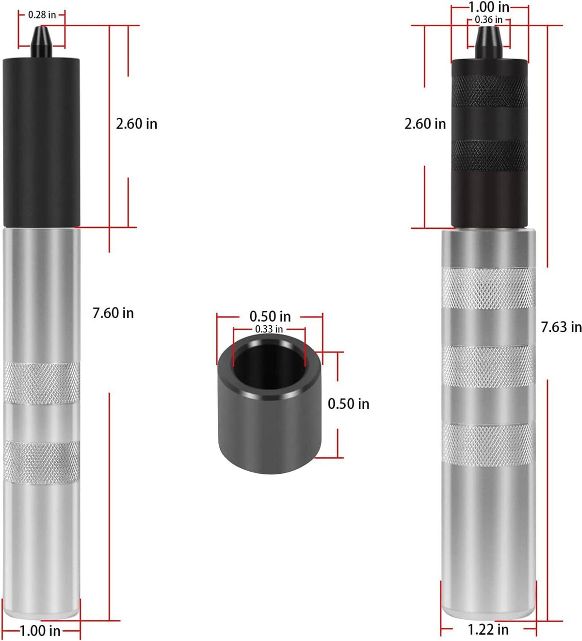 Solid Spare 36050 Valve Keeper Remover + 19700 Valve Holder + HW0107 Valve Stem Seal Pliers