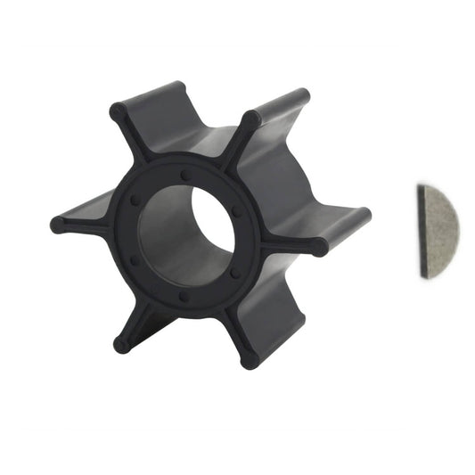 Solid Spare Water Pump Impeller&Key 47-95611M 47-81242M For Yamaha Mariner Outboard 8 15 HP