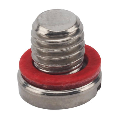 Solid Spare 2x Slot Head Drain Fill Plug Screw & Gasket Kit for Yamaha Outboards Lower Unit