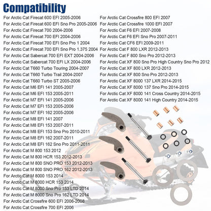 Solidspare Primary Drive Clutch Rebuild Kit 4639-674 0646-671 0746-671 for Arctic Cat