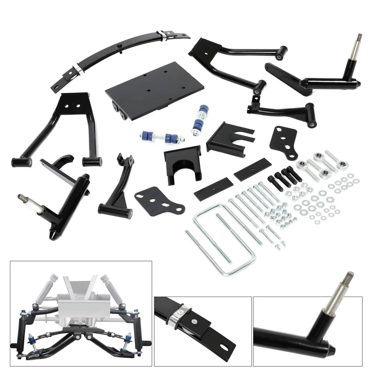 Solidspare For Club Car DS 2004-UP 6" Double A-Arm Lift Kit Golf Cart Electric Gas Models