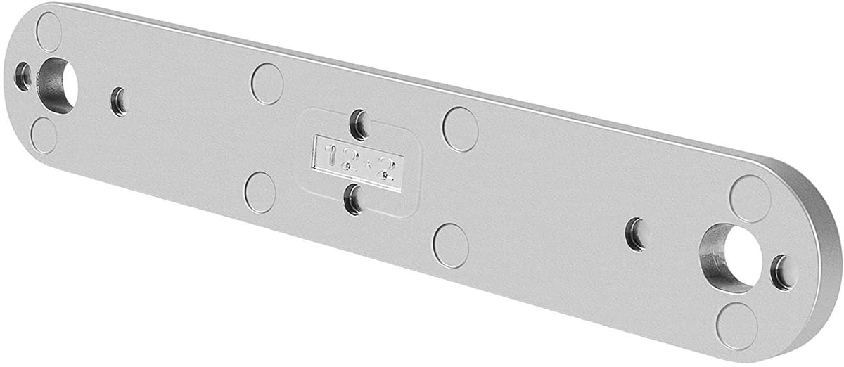 Solid Spare Transom Support Plate for Lower Bolt Holes 12" X 2", Holes 10"