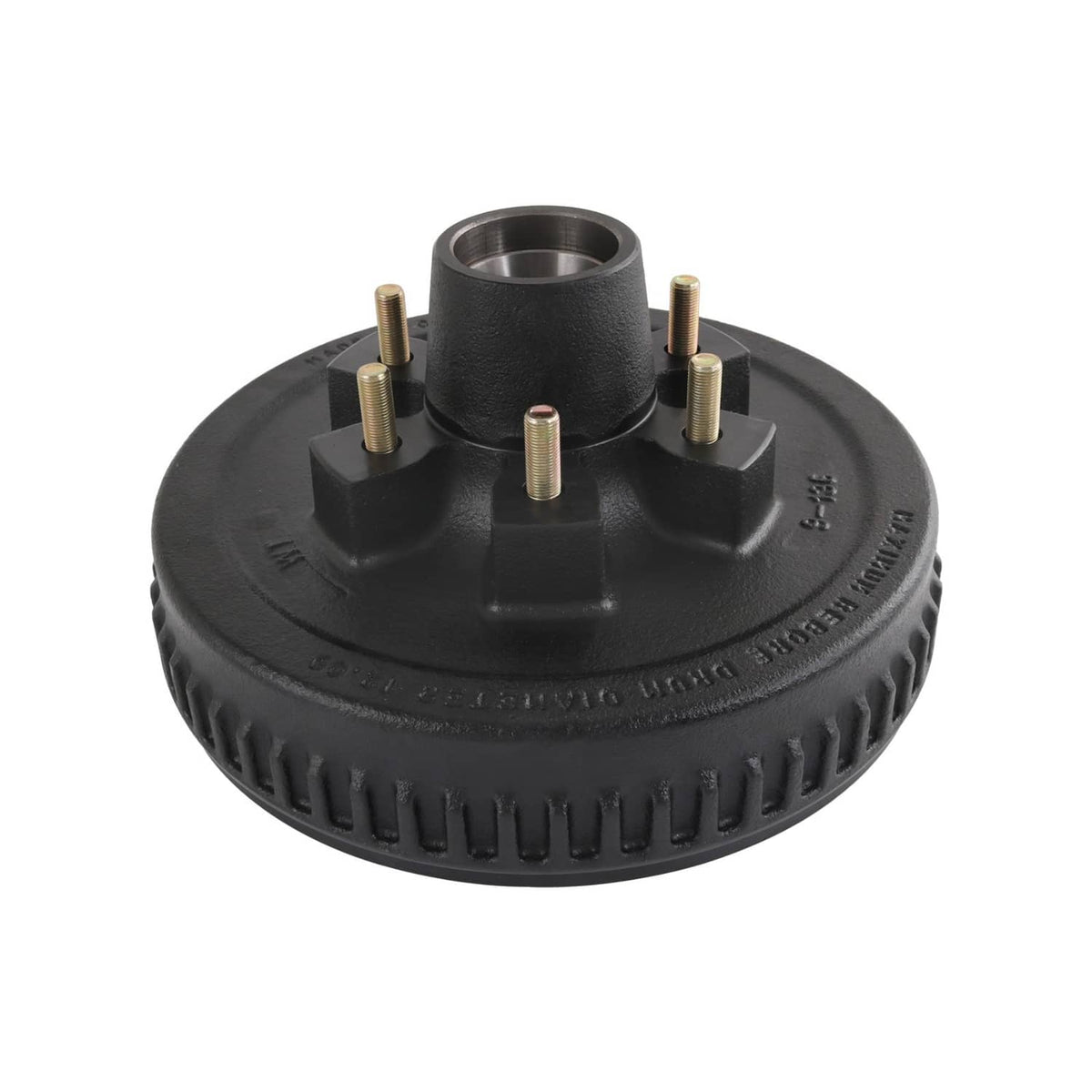 Solidspare 12"X2" Trailer Brake Hub Drum Kit 6 on 5.5" for 5200 - 6000 Lbs Axle