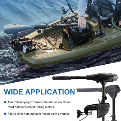 Solid Spare 1854108 Trolling Motor Telescoping Extension Handle MKA-44 - Extends 24" to 40"