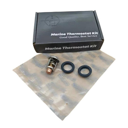 Solid Spare Thermostat Kit 143F for Johnson Evinrude (5-235 HP) OEM 18-3553 378065 393659