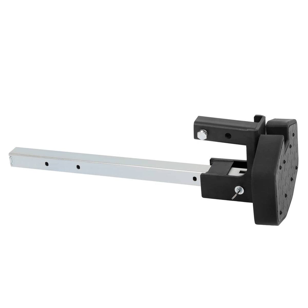 Solid Spare 2" Receiver 500LB Hitch Truck Step XL Telescoping Up to 32" for Large Truck SUVs