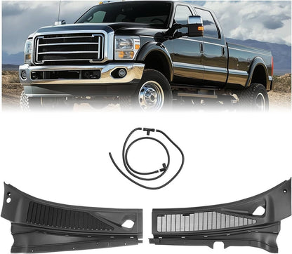 Solidspare Wiper Cowl Panel For Ford F250 F350 2008-2010 7C3Z-25022A69-AA 7C3Z-25022A68-AA