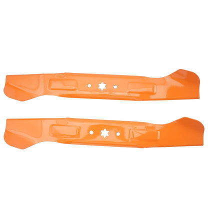 Solidspare Replacement Blades For 46'' MTD Cub Cadet Troy-Bilt Mower 742-04290 742-04244