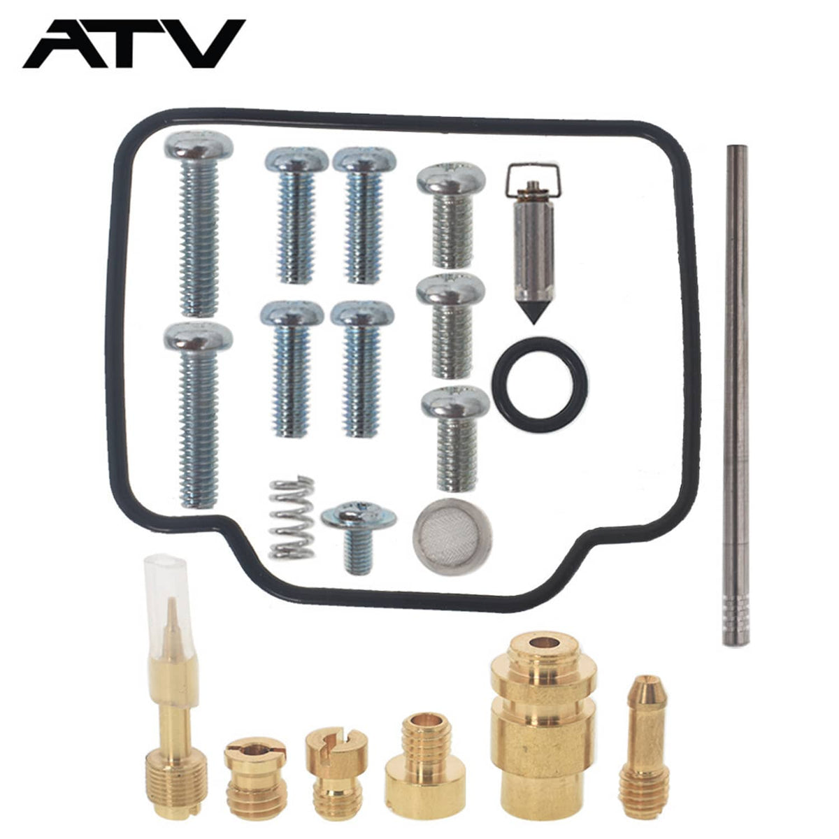 Solidspare For Arctic Cat 454 2x4 4x4 500 4x4 Carburetor Carb Rebuild Kit Repair