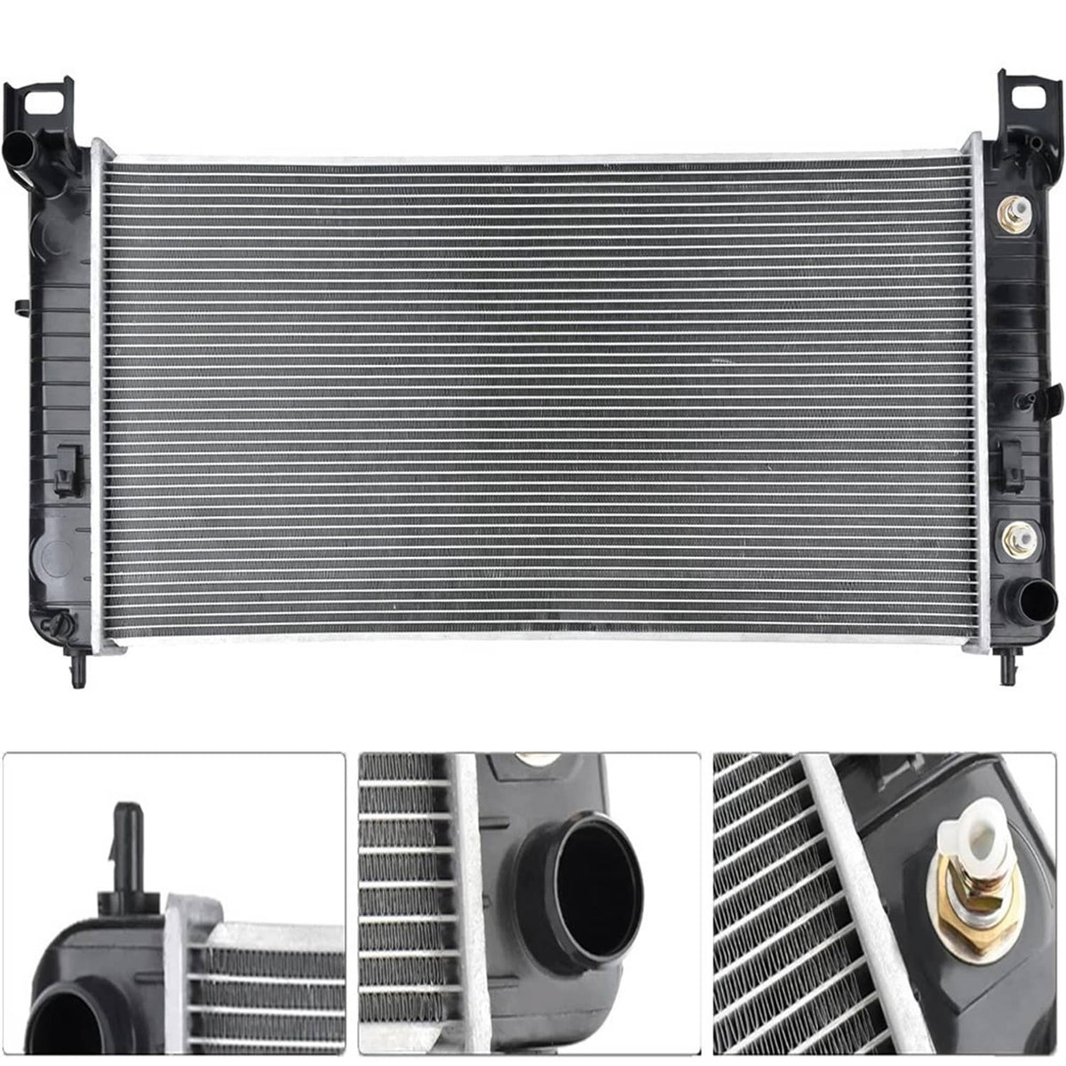 Solidspare 34'' Radiator 15841571 for Chevy Silverado Suburban Tahoe GMC Sierra 1500 Yukon