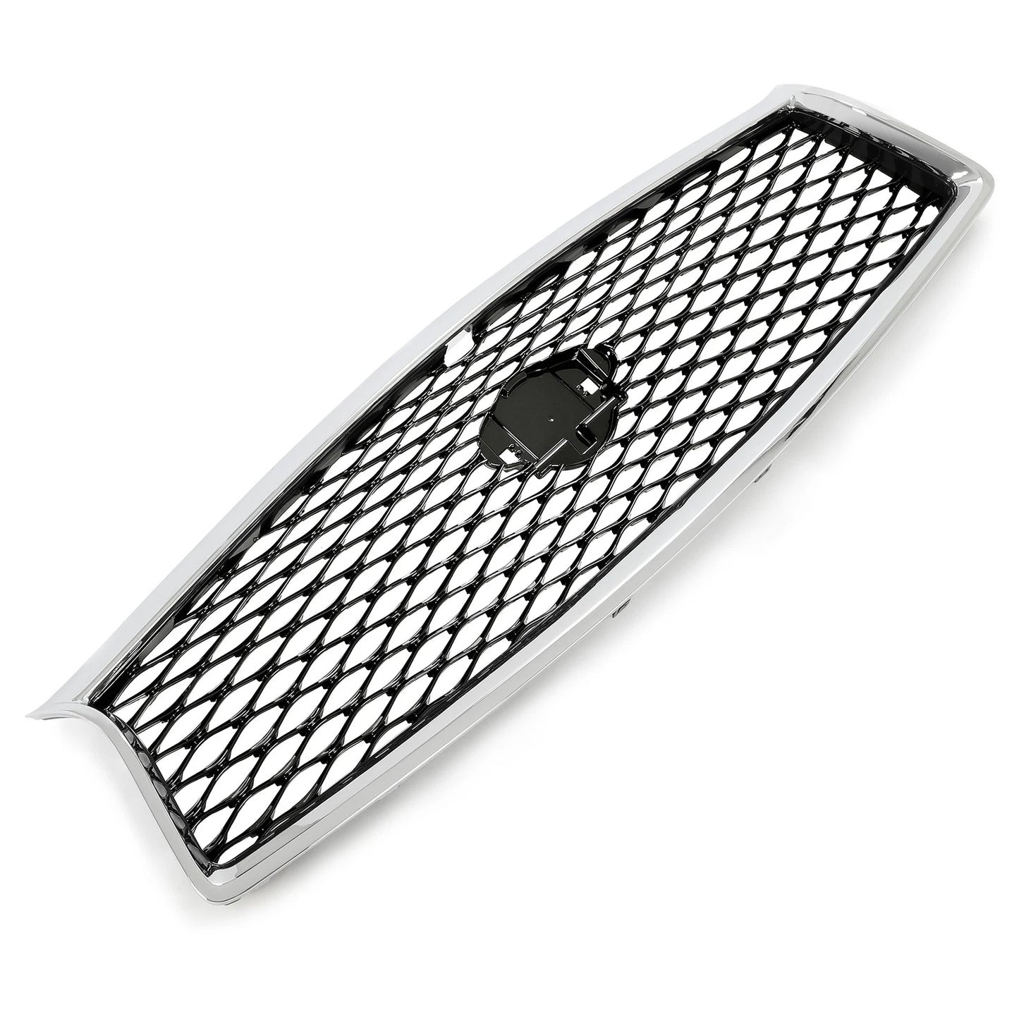 For 2014 2015 2016 2017 Infiniti Q50 Chrome Front Bumper Grille Grill Assembly