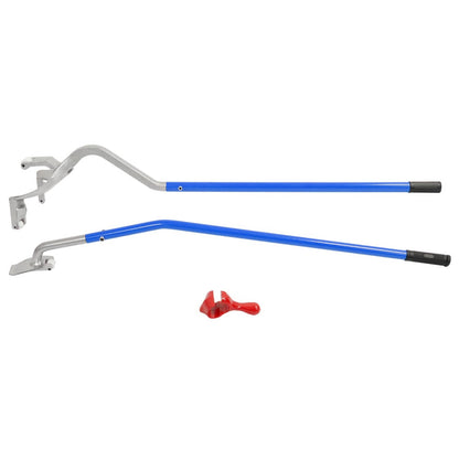Solid Spare 17.5" TO 24.5" TUBELESS TRUCK TIRE CHANGER MOUNT DEMOUNT TOOL W/BEAD KEEPER BLUE