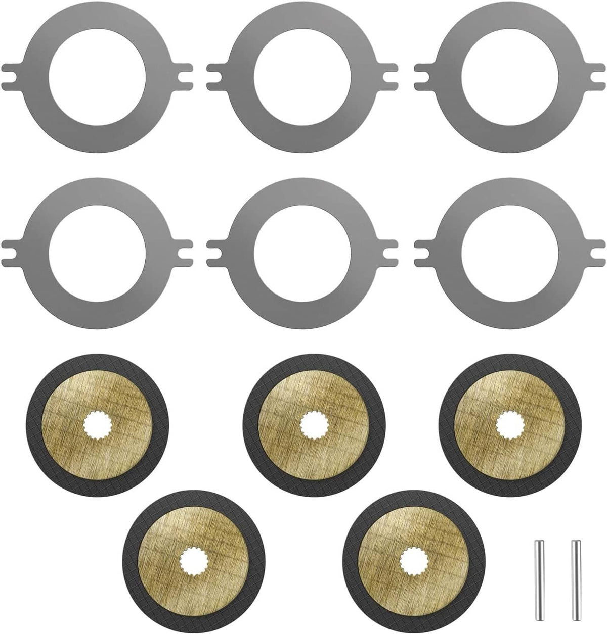 Solid Spare AM148465 Wet Brake Disk Kit for John Deere Gator XUV 625 825 835 855 865 Vehicle