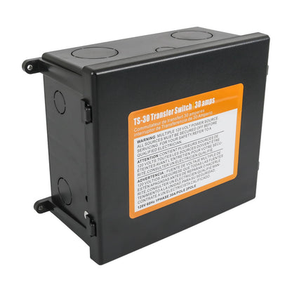 Solidspare For Inverter, shore power or generators TS-30 30 Amp Automatic Transfer Switch