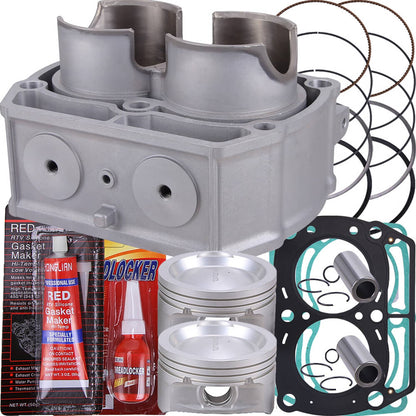 Solidspare 2008-2014 Cylinder Piston Gasket Top End Kit for Polaris Ranger 800 RZR 800 ATV
