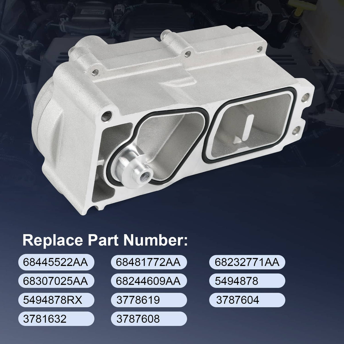 Solidspare 68445522AA Turbo Actuator HE300VG For 2013-2018 Ram 2500 3500 Cummins 6.7 Diesel