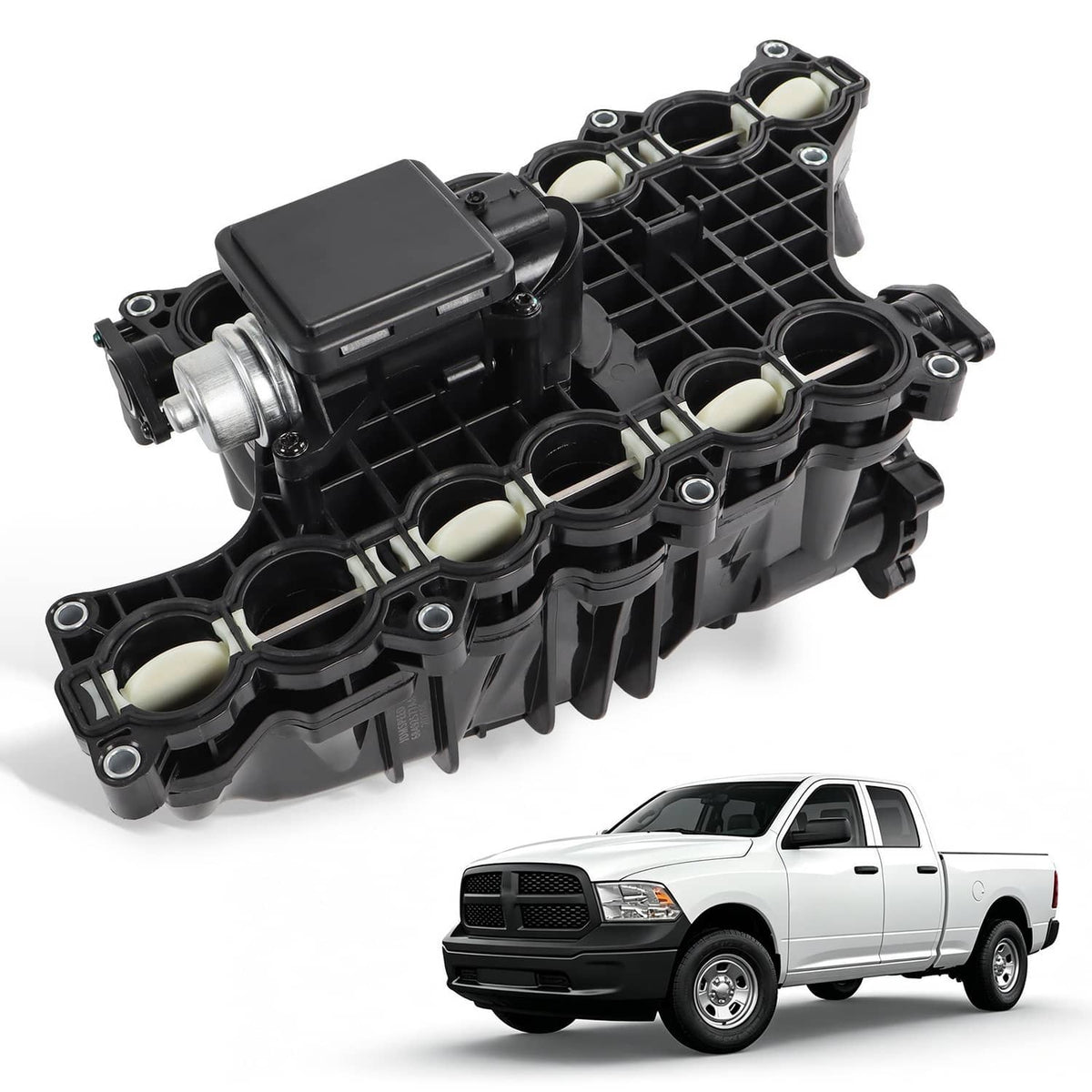 Solidspare 615-311 Intake Manifold Assembly w/ Actuator For EcoDiesel 3.0L V6 68211167AB
