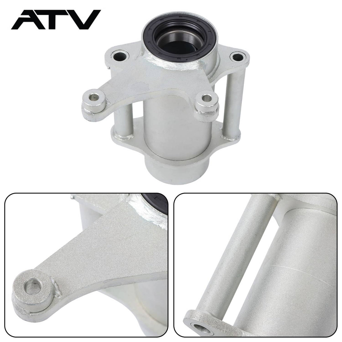 Solidspare 3GD-25311-10-35 Rear Axle Bearing Carrier Housing Hub Assy For Yamaha Warrior350