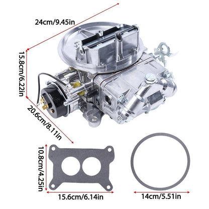 Solidspare 2BBL Carburetor 500 CFM Electric Choke For Holley Street Avenger 2300 #0-80500
