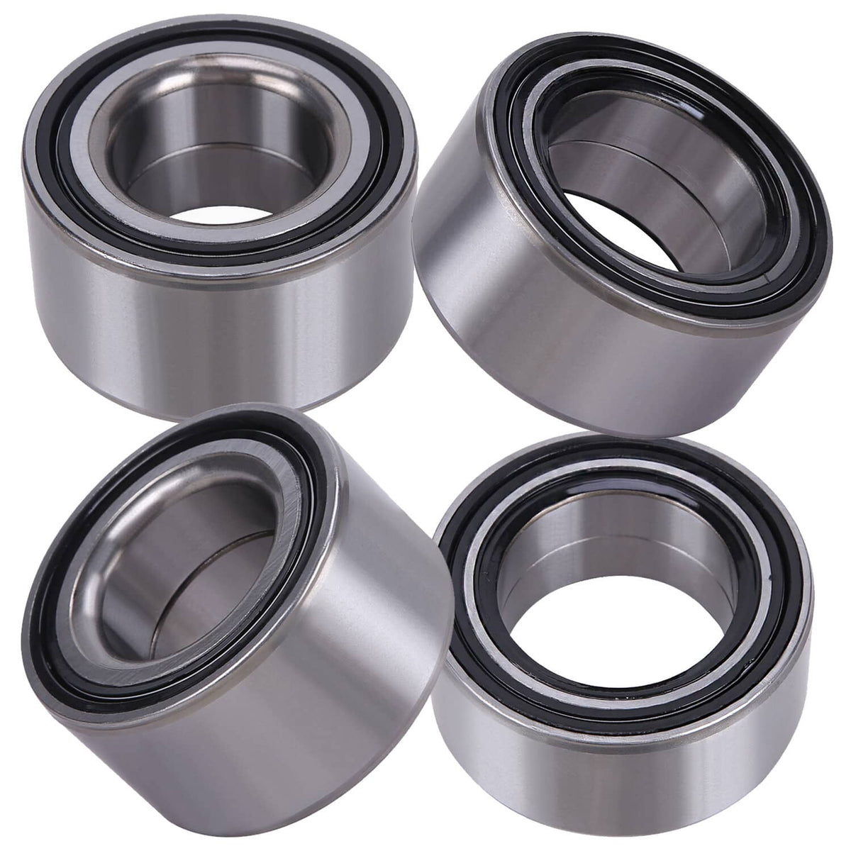 Solidspare All 4 Front + Rear Wheel Bearings For Polaris Ranger RZR S 800 900 XP 2010-2014